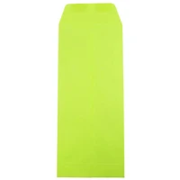 JAM Paper 5" x 11.5" Ultra Lime Green Policy Business Envelopes