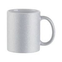 Craft Express 11oz. Sublimation Silver Glitter Mugs, 6ct.