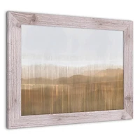 Abstract Landscape Western White Framed Print