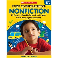 Scholastic® First Comprehension: Nonfiction