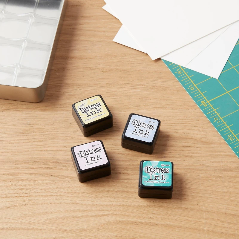 6 Packs: 4 ct. (24 total) Tim Holtz® Distress Ink Pad Mini Kit #4