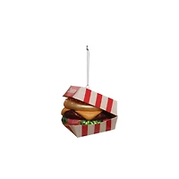3.25" Cheeseburger Glass Ornament by Ashland®