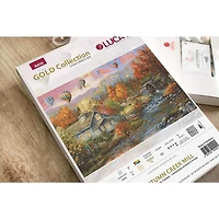 Luca-S Autumn Creek Mill Counted Cross Stitch Kit