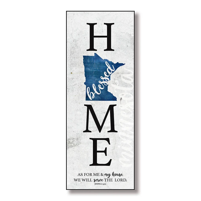 Blessed Minnesota Home Wall Plaque
