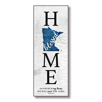 Blessed Minnesota Home Wall Plaque