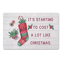 Cost a Lot Like Christmas Floor Mat