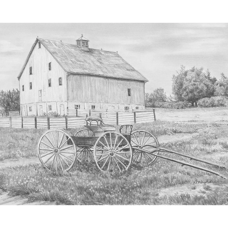 Royal & Langnickel® Sketching Made Easy™ Country Wagon Kit