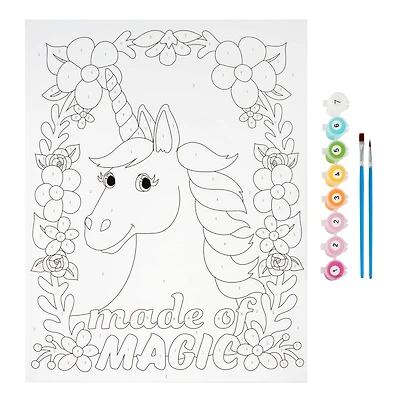 Unicorn Paint by Number Kit by Creatology™