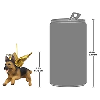 Design Toscano Honor the Pooch German Shepherd Angel Ornament