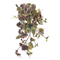 TF Publishing Brown & Green Frosted Grape Bush With 155 Leaves