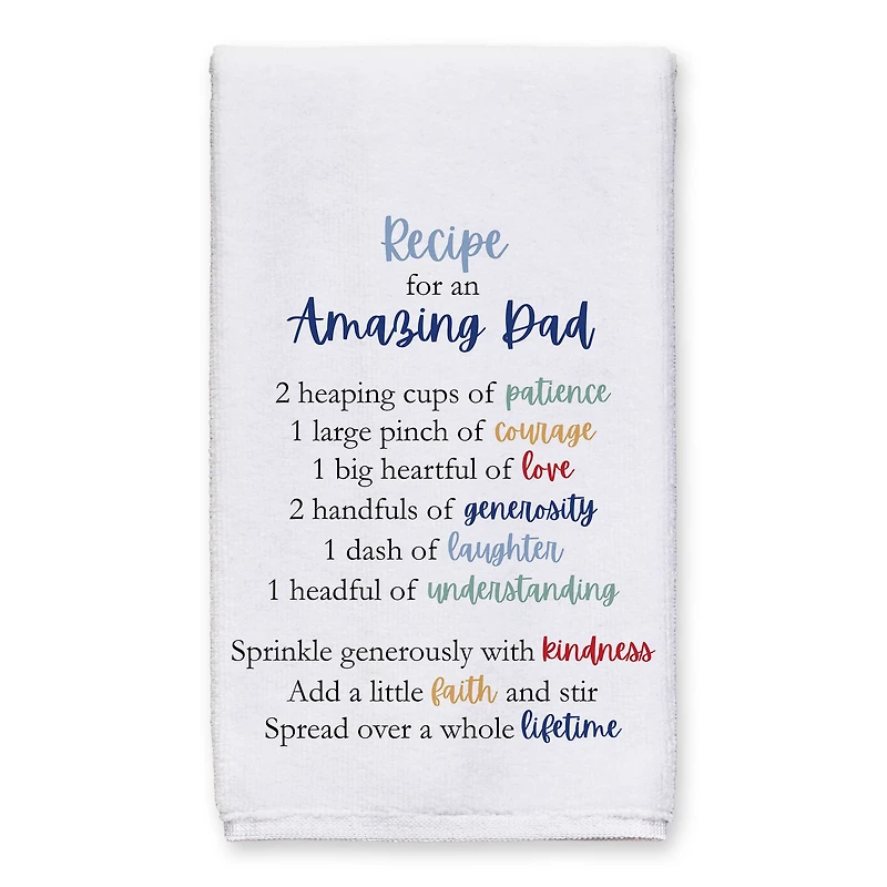 Recipe for an Amazing Dad Tea Towel Set