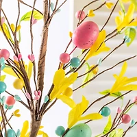 Glitzhome® 28" Easter Berries, Eggs & Leaves Picks Set