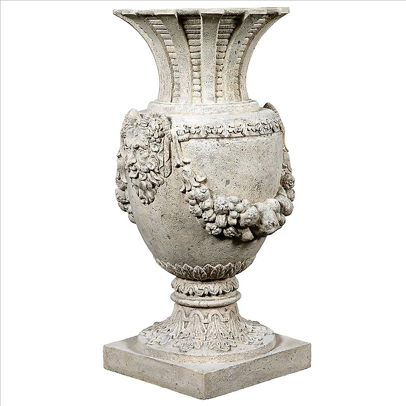 Design Toscano 34.5" The Greek Pan of Olympus Architectural Garden Urn