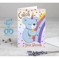 Diamond Dotz® Catch Your Dreams Diamond Painting Card Kit
