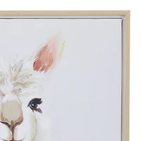 CosmoLiving by Cosmopolitan White Polystone French Country Framed Wall Art, 28" x 24"