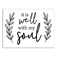 It Is Well With My Soul Canvas Art