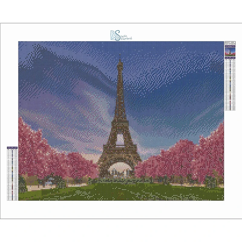 Sparkly Selections Eiffel Tower Diamond Painting Kit