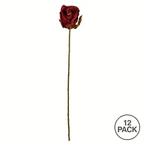 Burgundy Rose Stem, 12ct.
