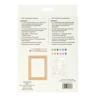 Window Scene Paint-by-Number Framed Mini Kit by Artist's Loft®