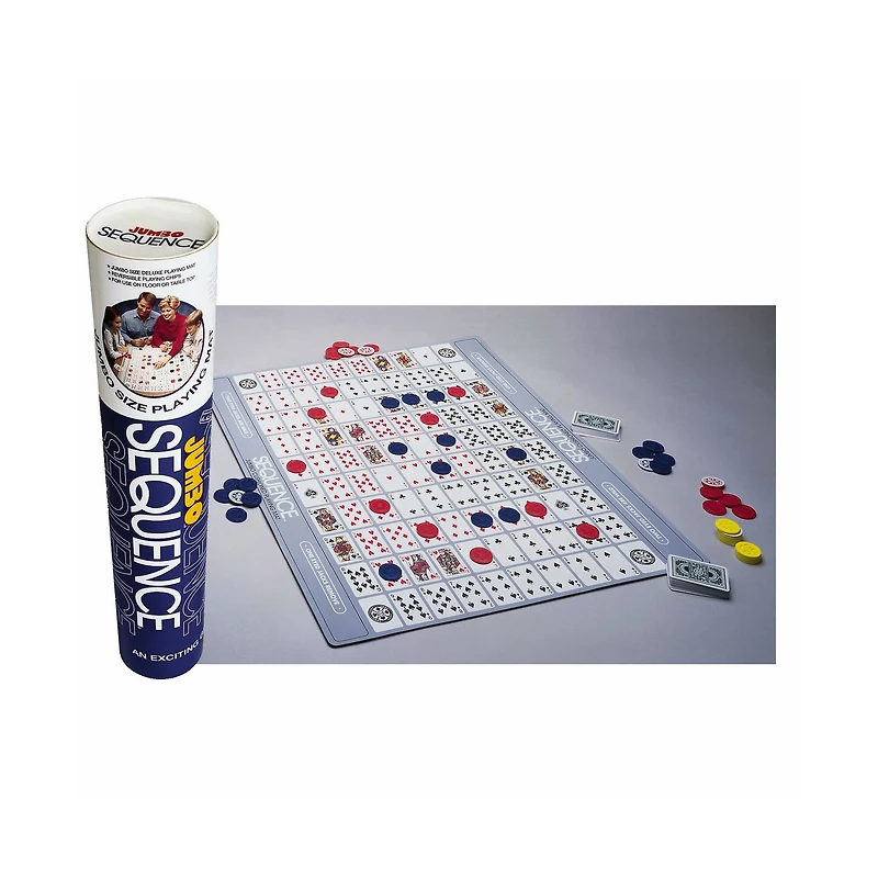 Jumbo Sequence® in a Tube Game