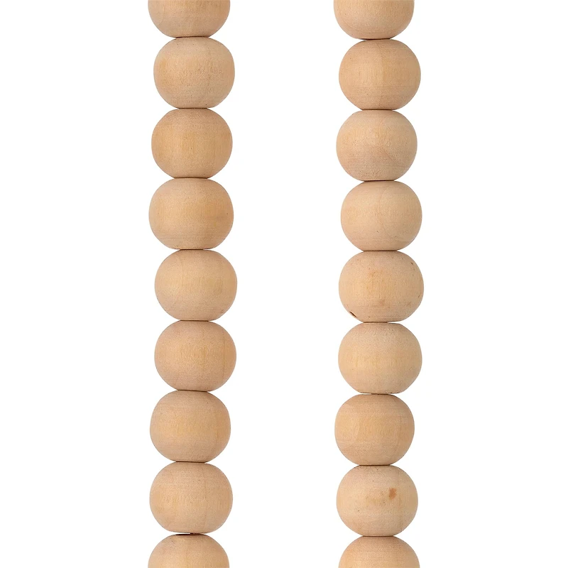 12 Pack: Light Natural Wooden Round Beads, 10mm by Bead Landing™