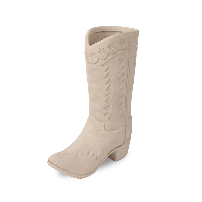 12.5" Western Boot Ceramic Vase by Ashland®