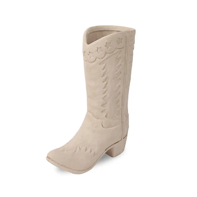 12.5" Western Boot Ceramic Vase by Ashland®