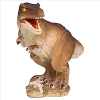 Design Toscano 29.5" Brown Jurassic Tyrannosaurus Rex Statue
