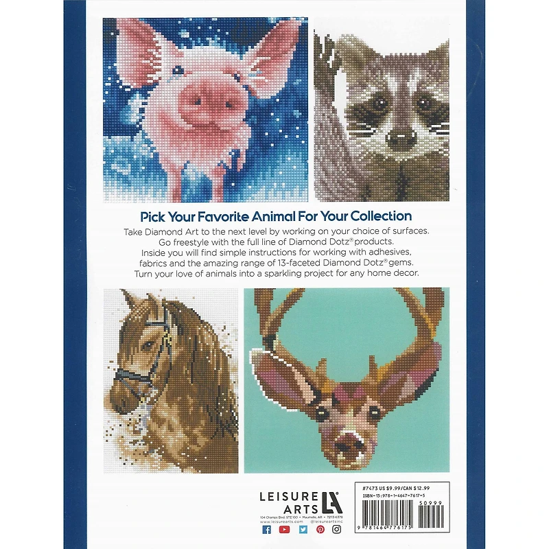 Diamond Art Animals Painting Charts & Idea Book