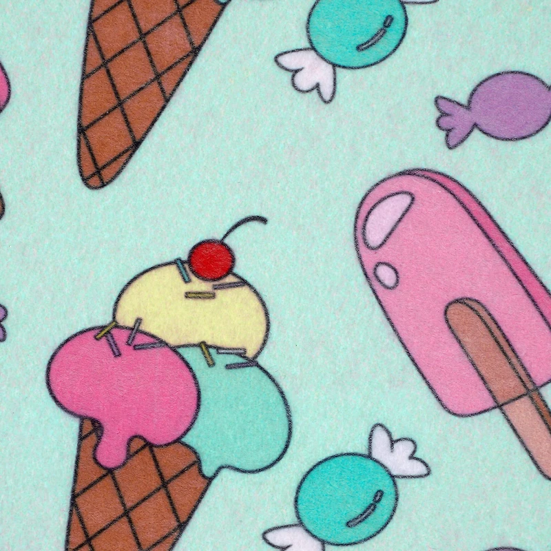 9" x 12" Ice Cream Felt by Creatology™