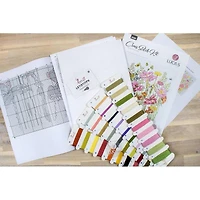 Luca-s August Bouquet Counted Cross Stitch Kit