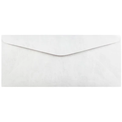 JAM Paper 4.5" x 10.375" White Tyvek Envelopes, 25ct.