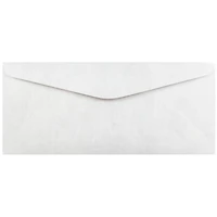 JAM Paper 4.5" x 10.375" White Tyvek Envelopes, 25ct.