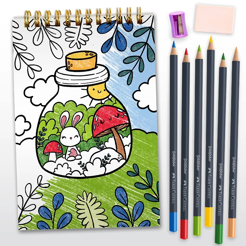 Faber-Castell® Enchanted Forest Learn to Draw Kit