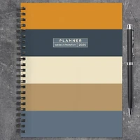 TF Publishing 2025 Medium Element Layers Weekly Monthly Spiral Planner