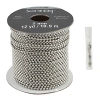 2mm Stainless Steel Ball Chain Spool, 12yd. by Bead Landing™