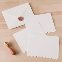 Scalloped Folded Cards & Envelopes by Recollections