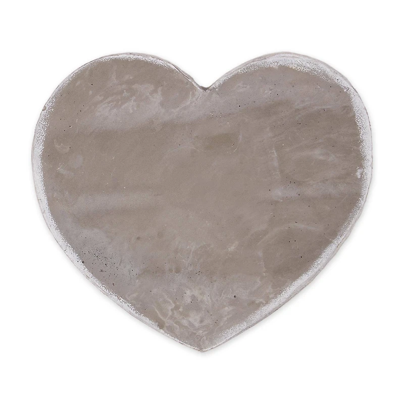 10" Don't Mess With Texas Heart Flag Cement Stepping Stone