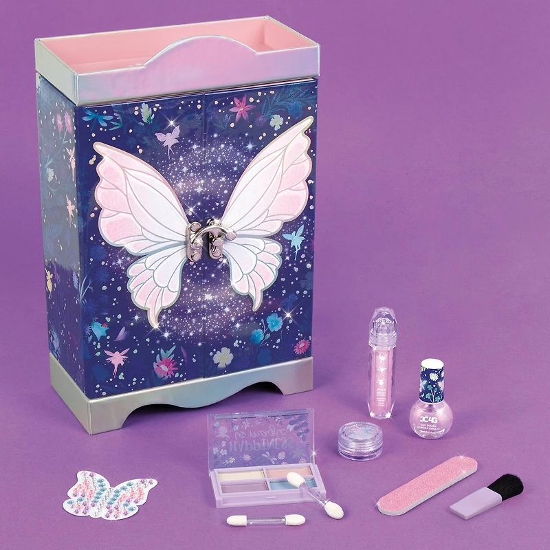 Make It Real™ 3C4G® Fairy Garden Wardrobe Cosmetic Set