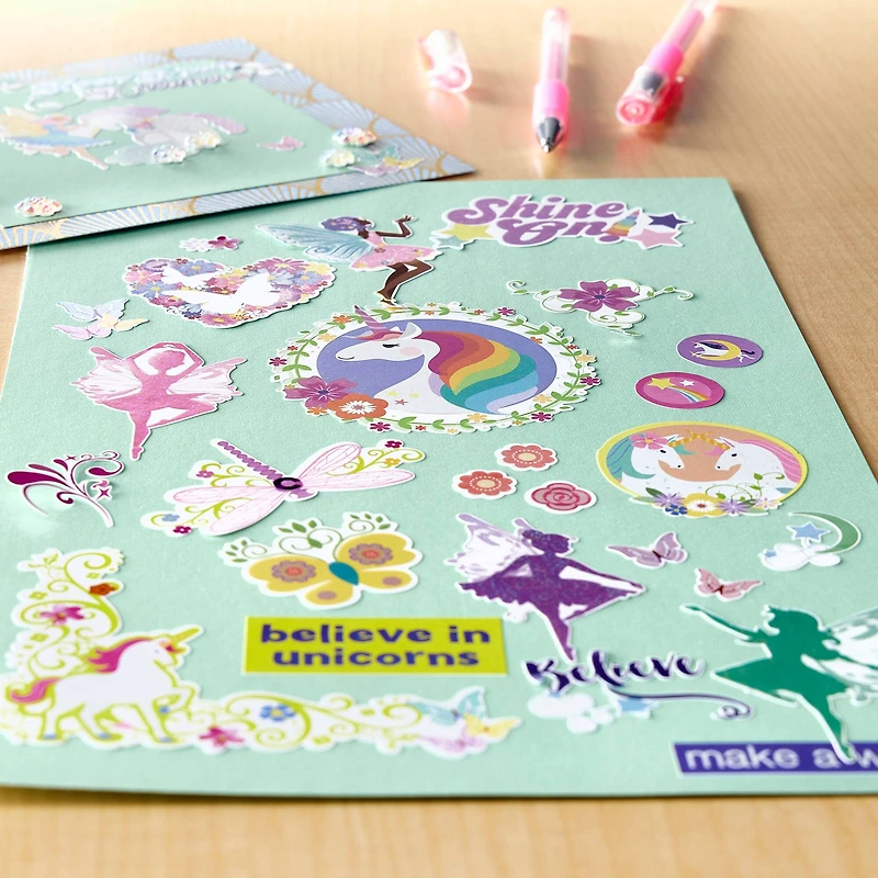 Unicorns & Fairies Sticker Book by Recollections™