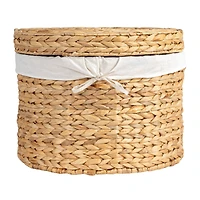 Hello Honey® Natural Brown Serene Hyacinth Basket Set with Lids