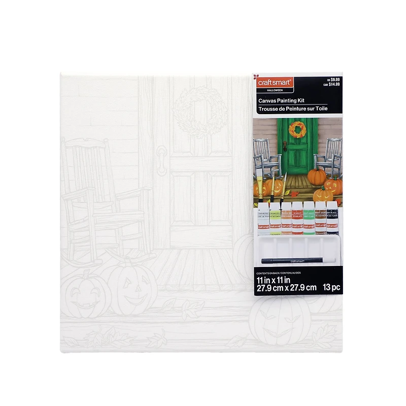 11" x 11" Harvest Porch Canvas Painting Kit by Craft Smart®