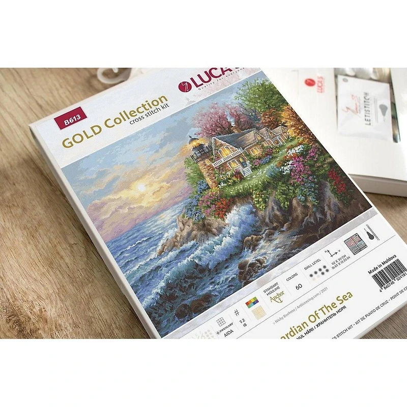 Luca-s Guardian Of The Sea Counted Cross Stitch Kit