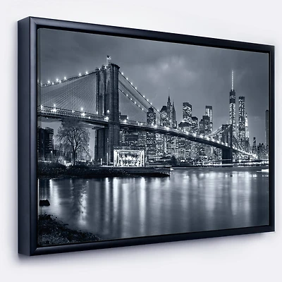 Designart - Panorama New York City at Night