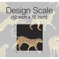 RoomMates Cheetah Cheetah Peel & Stick Wallpaper