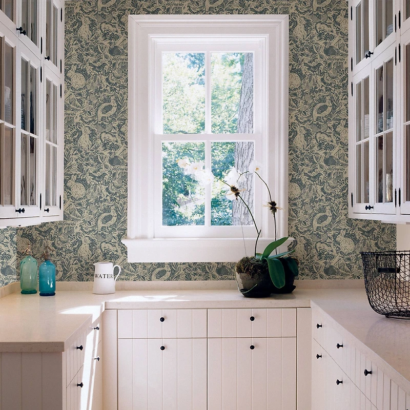 Wallpops Blue Terrene Peel & Stick Wallpaper