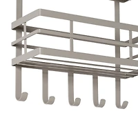 Honey Can Do Gray 3-Shelf Kitchen Wall Storage