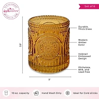 Kate Aspen® 10oz. Retro Arch Floral Drinking Glasses