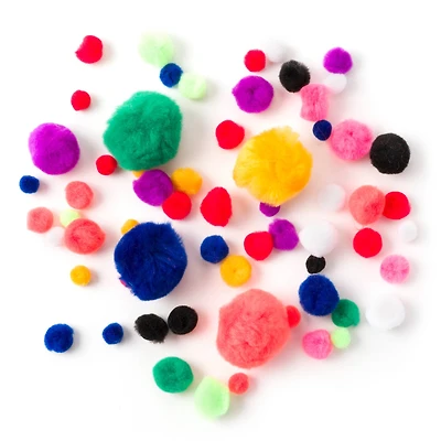 Bold Mix Pom Poms by Creatology™
