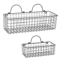 DII® Wire Wall Basket Set